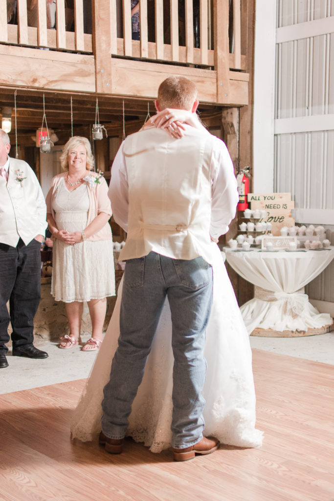 First Dance at wedding reception
