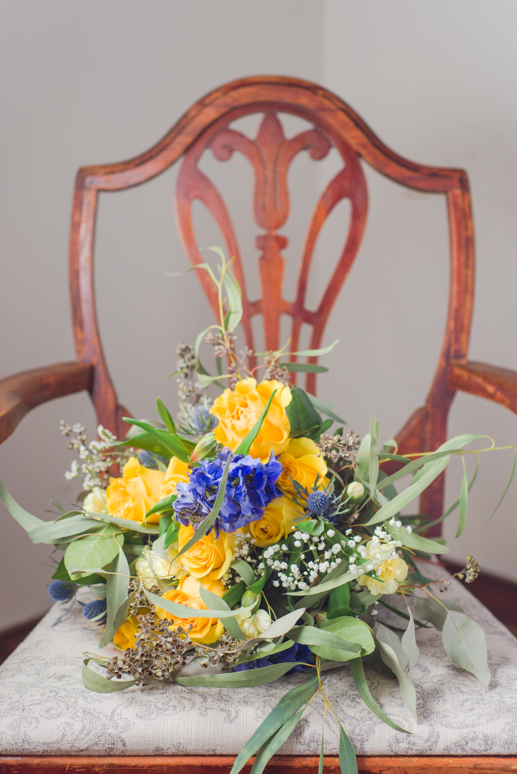 bridal bouquet for styled shoot