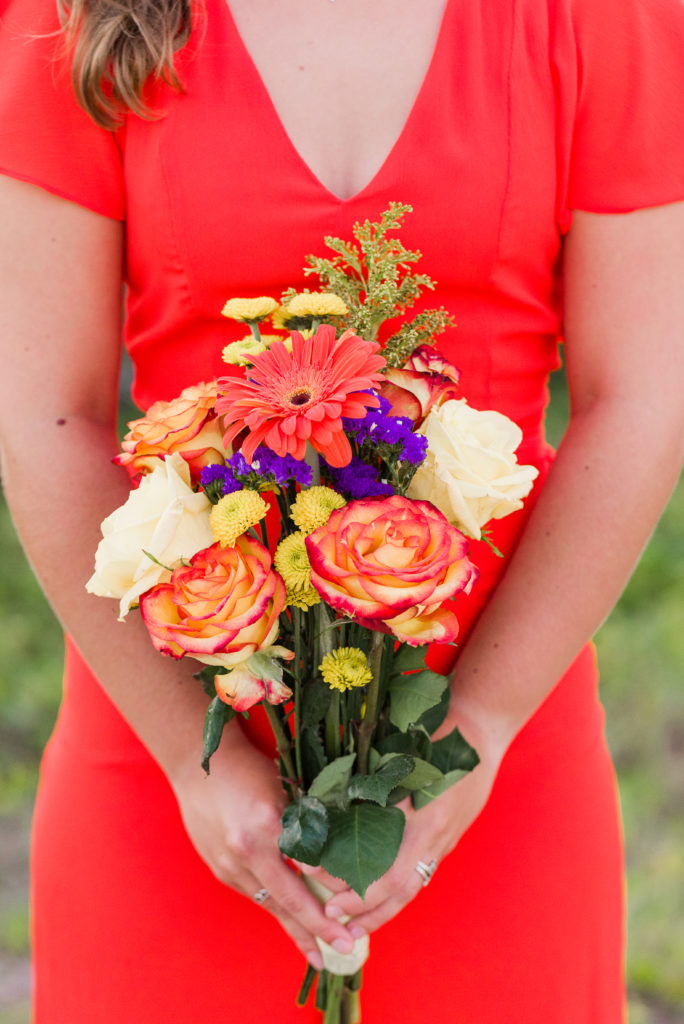 bouquet for sweet sixteen birthday photo