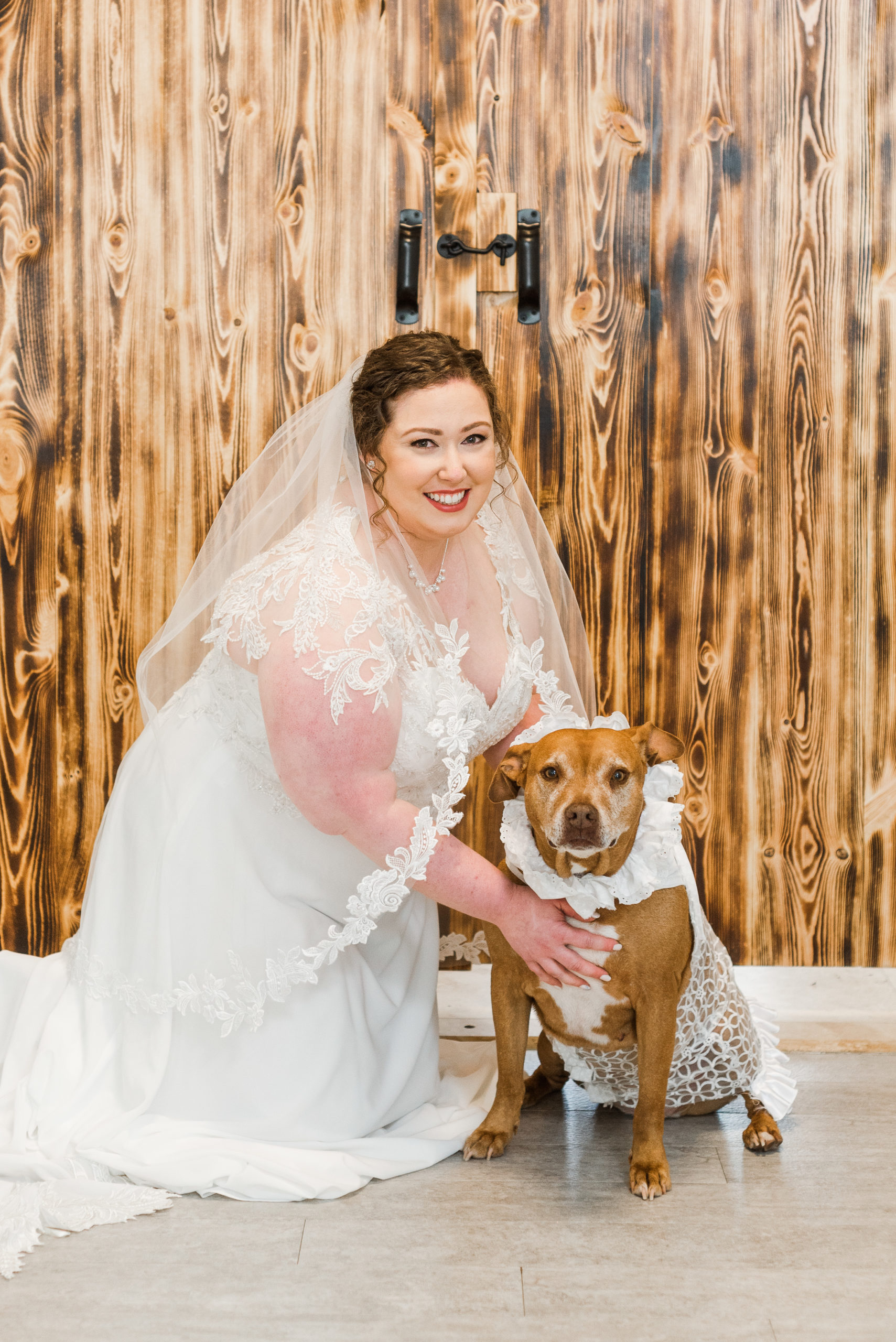 Dog ringbearer with bride