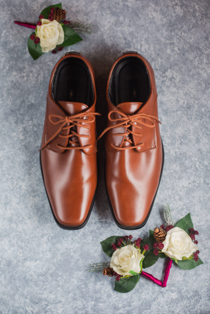 groom's wedding shoes