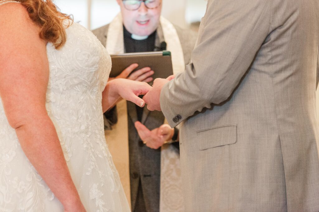 wedding ceremony at The Hotel Roanoke