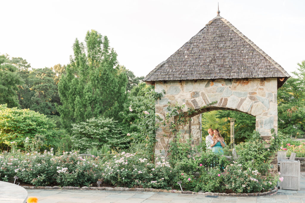 Engagement session at Lewis Ginter Botanical Garden