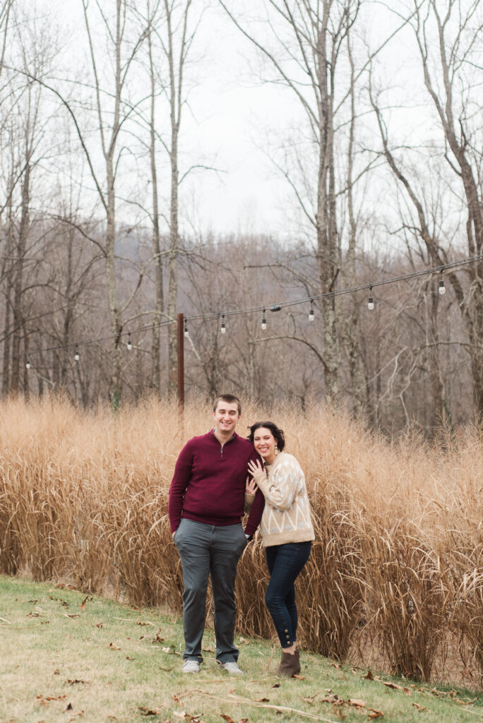 engagement session in December