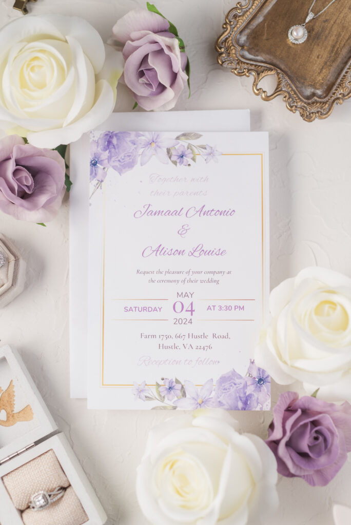 wedding invitation