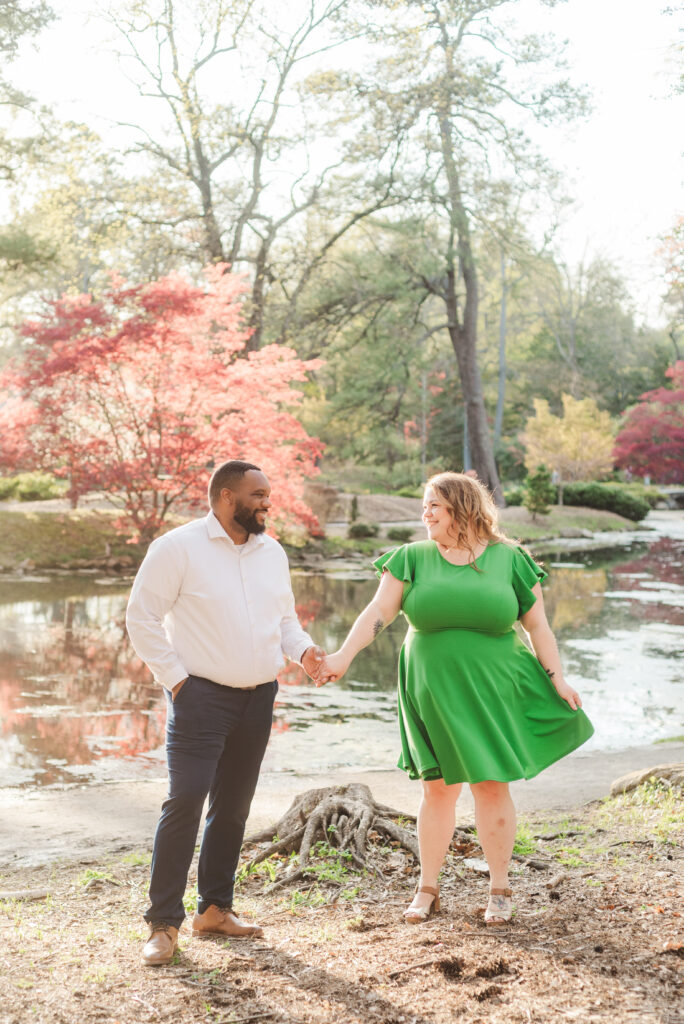 Engagement session at Maymont