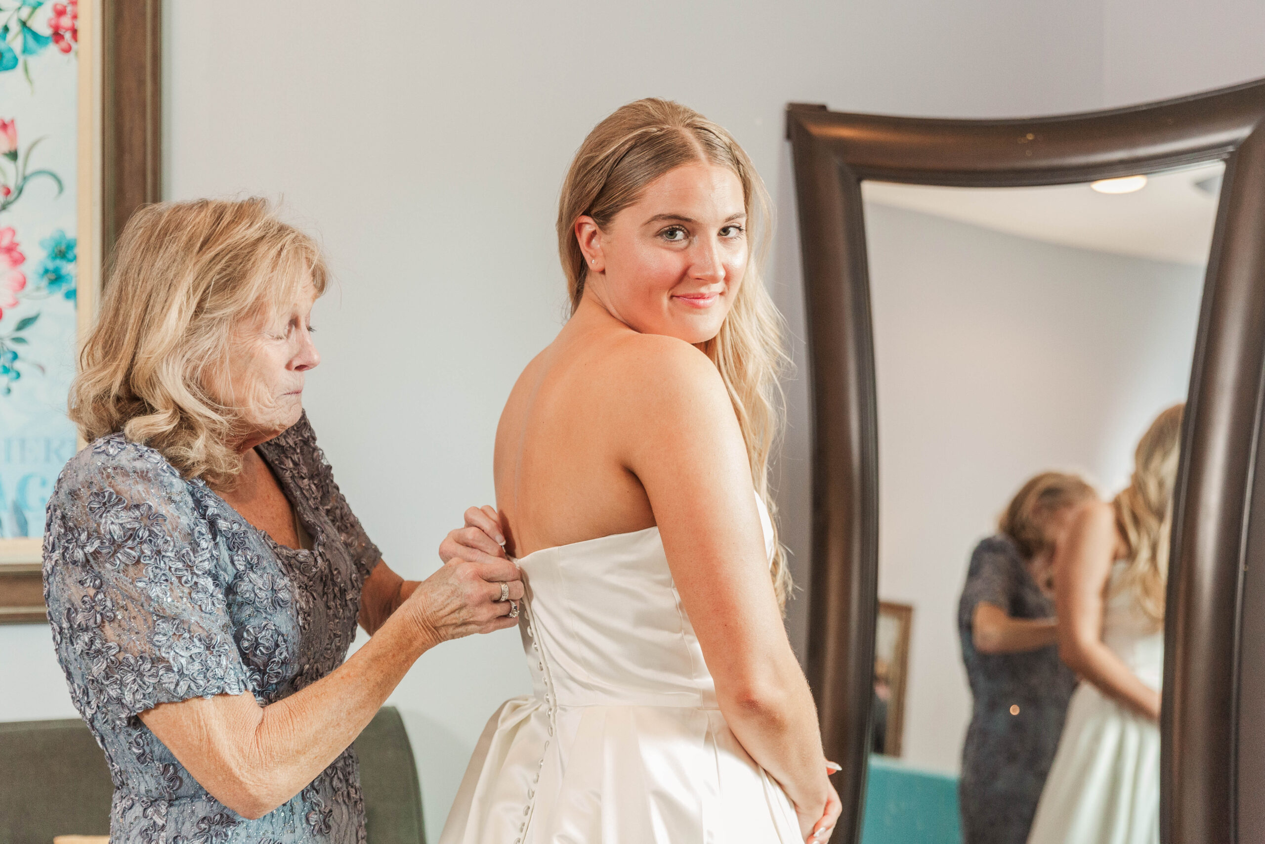 bride getting ready