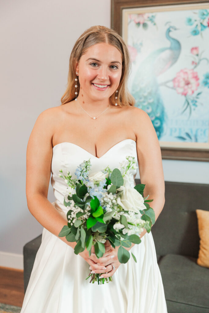 bride getting ready