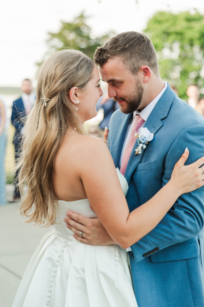 First Dance Bride & Groom during wedding at Cousiac Manor