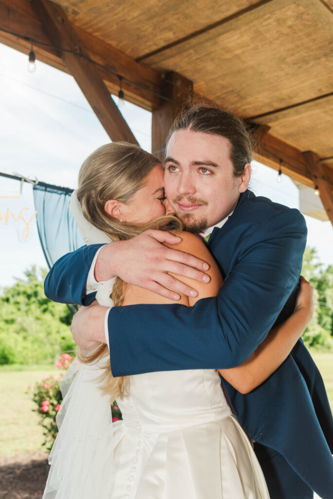 groom with brother