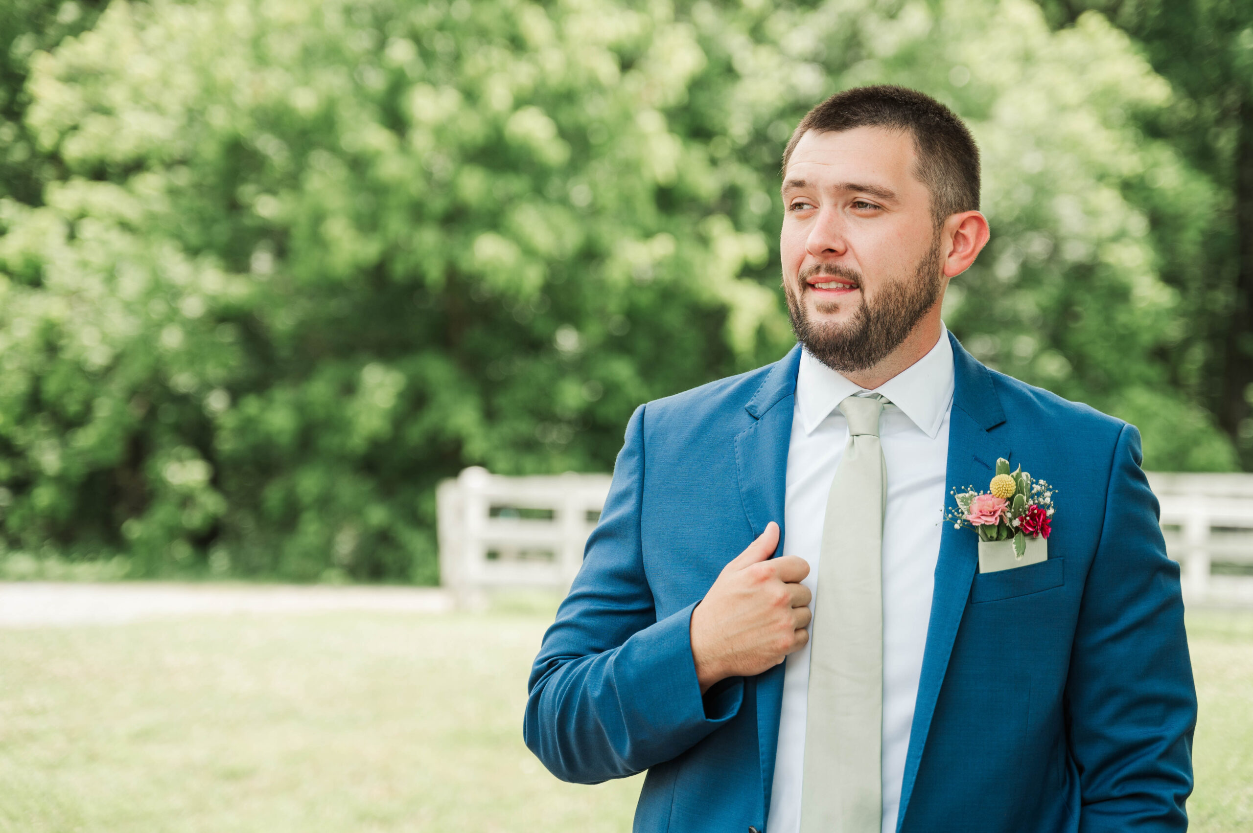 Groom’s portrait 