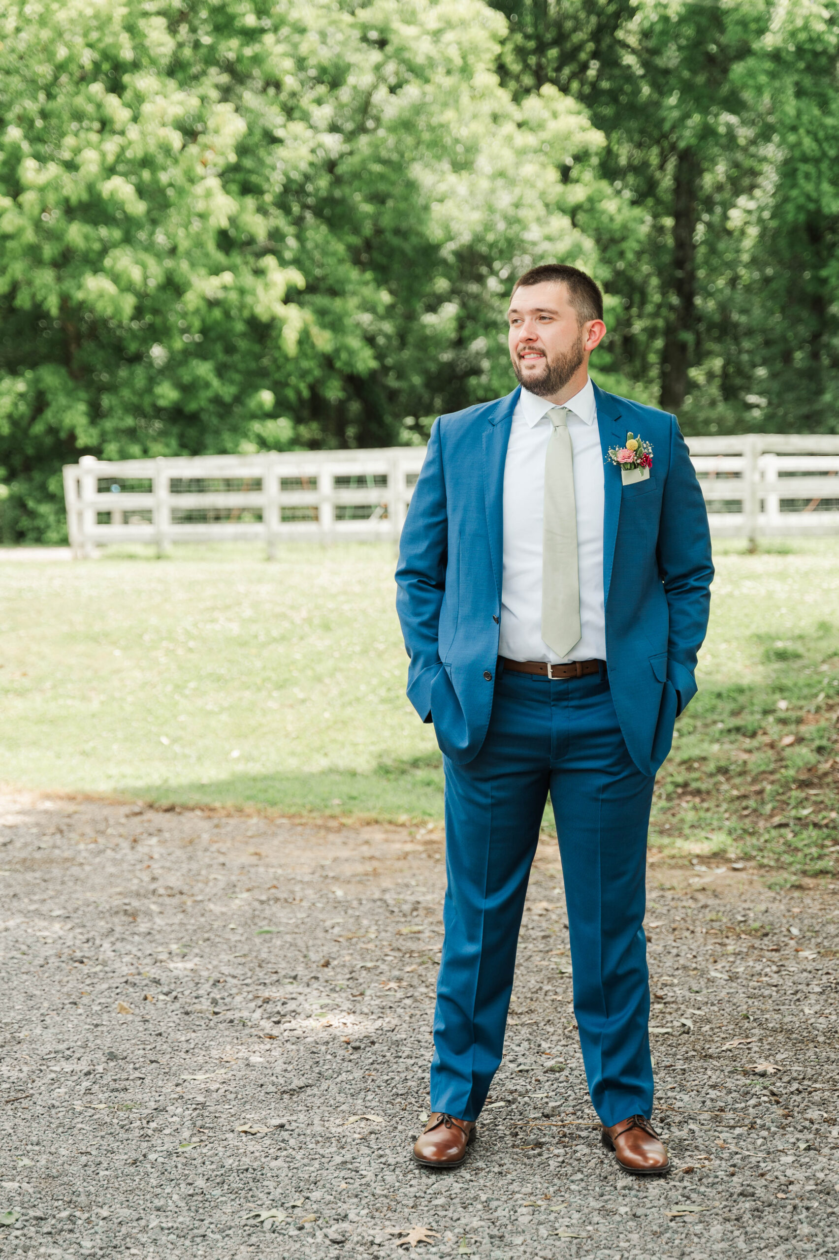 Groom’s portrait 