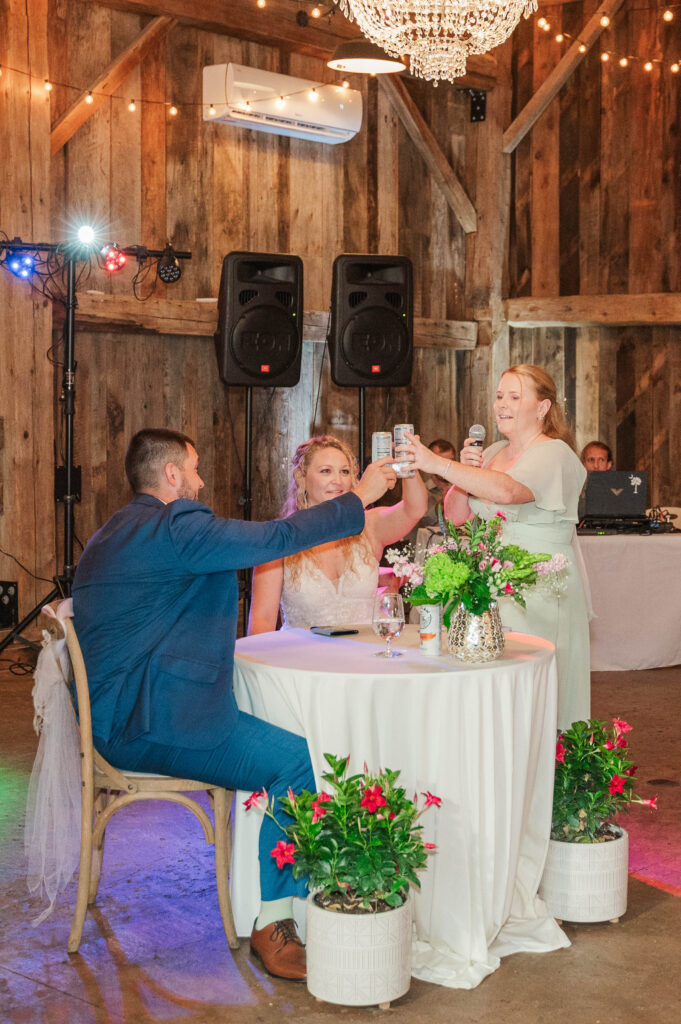 Wedding Reception toasts