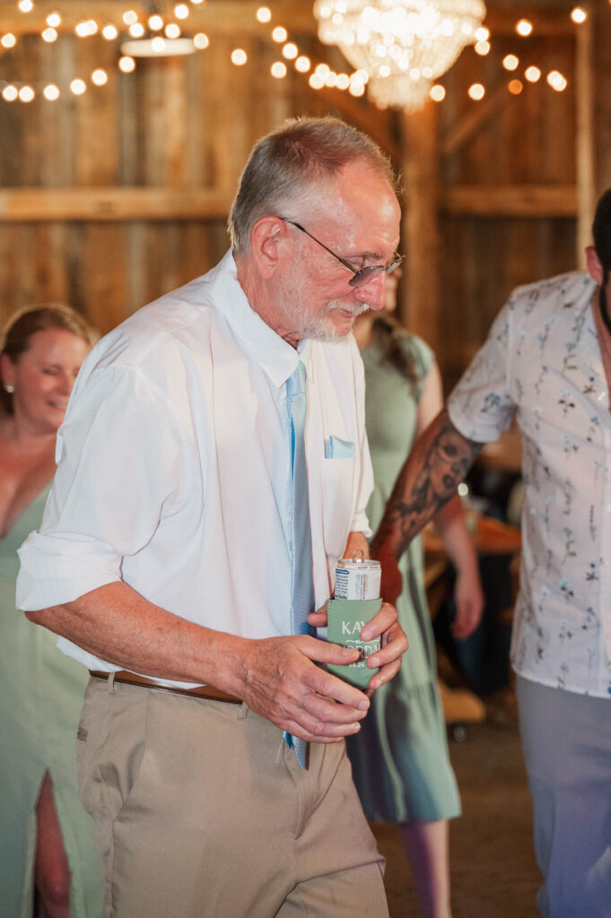 Party Dancing at the Wedding Reception