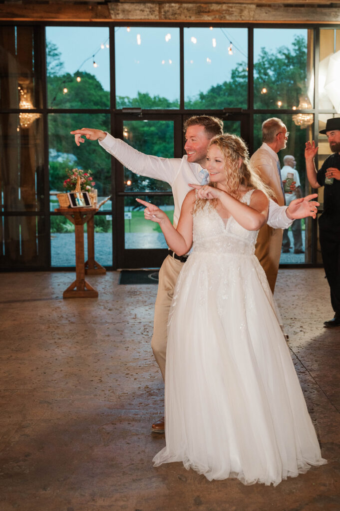 Party Dancing at the Wedding Reception