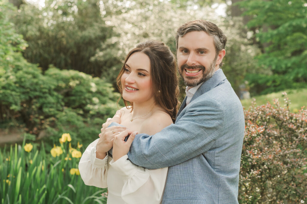 couple portrait, Japanese Garden, Richmond, Virginia