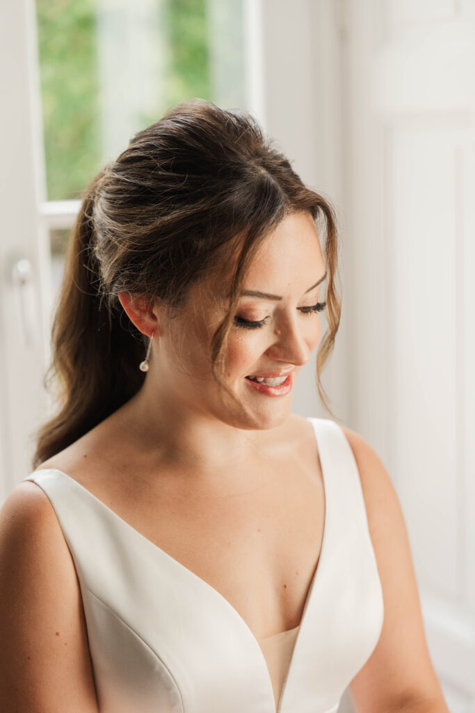 bride getting ready