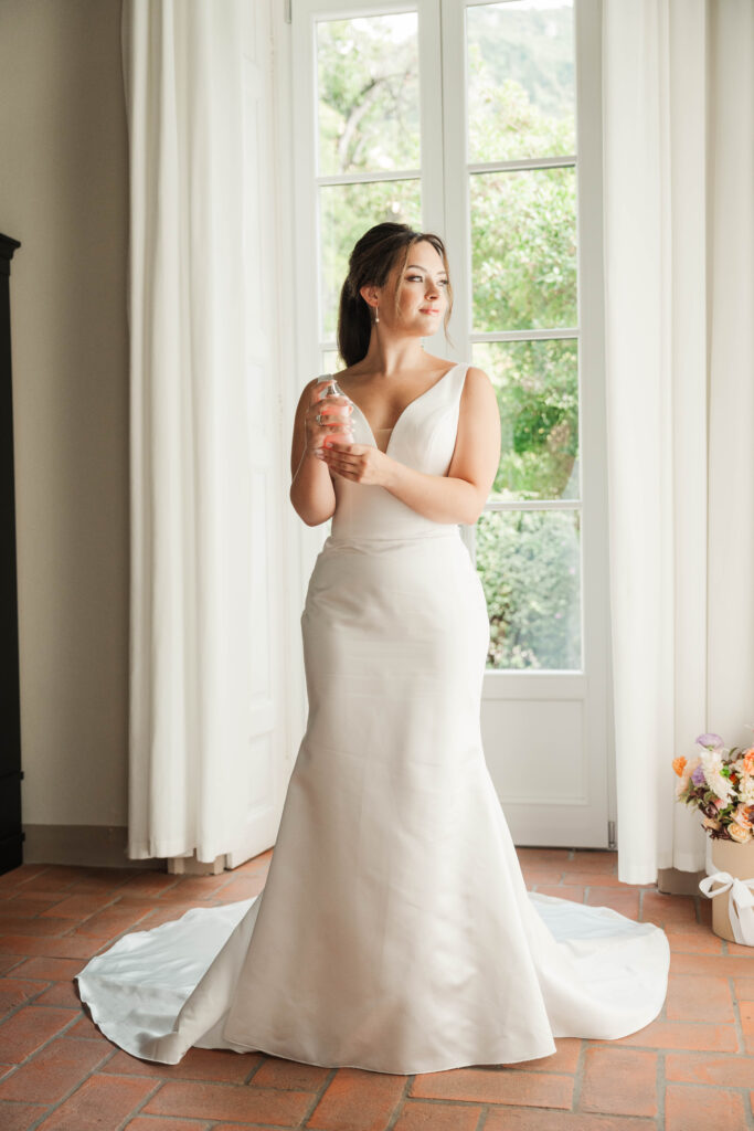 bride getting ready