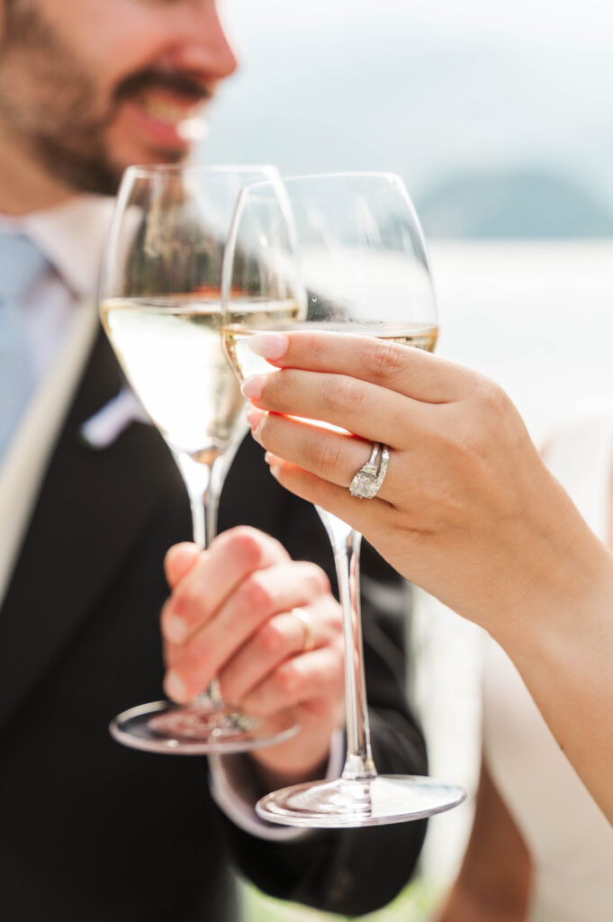 bride and groom portraits at Hotel Villa Cipressi, Lake Como, Italy