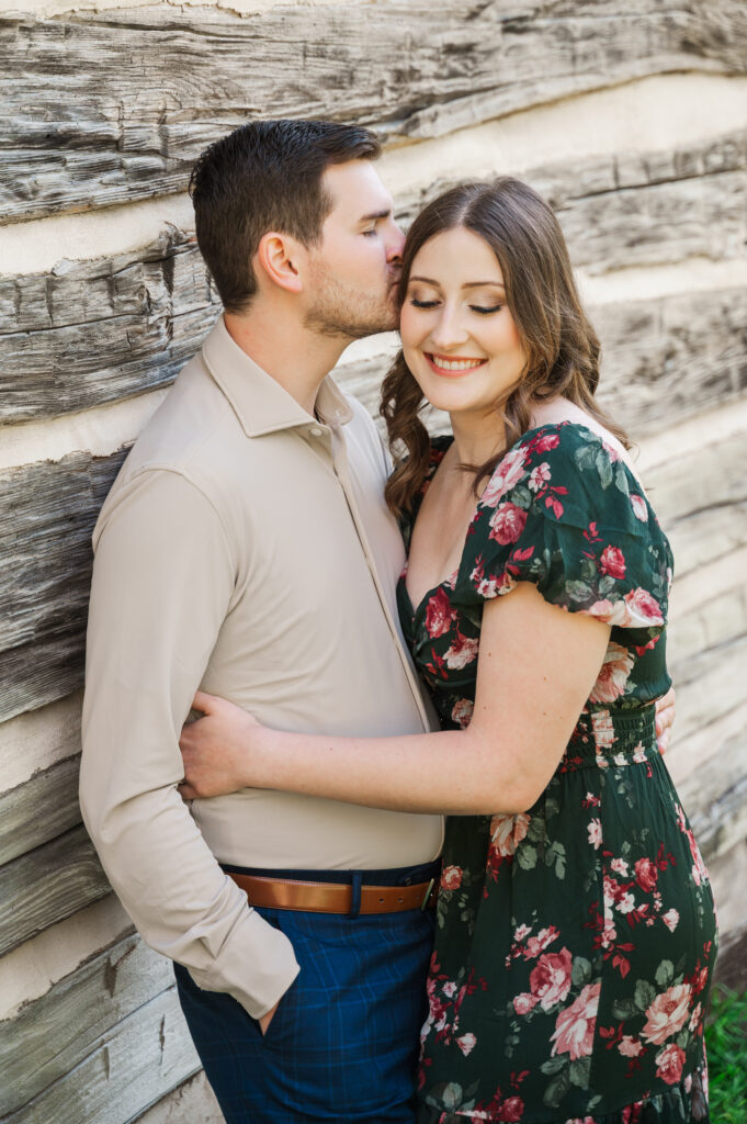 couple embracing