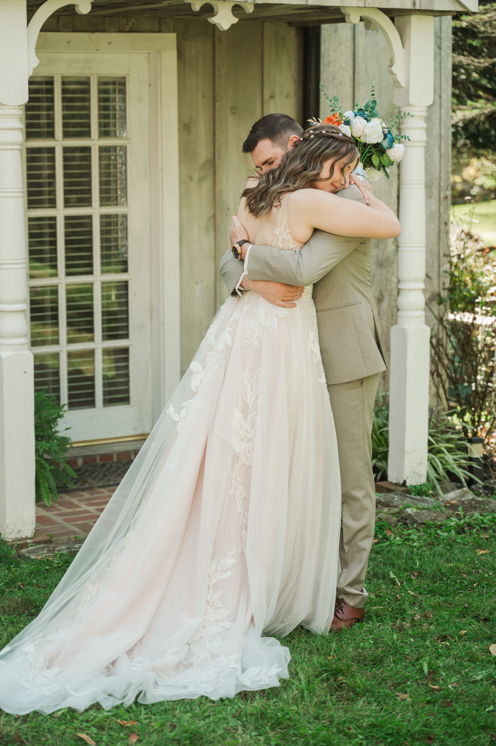 Emotional first look between McKenzi and Devin.