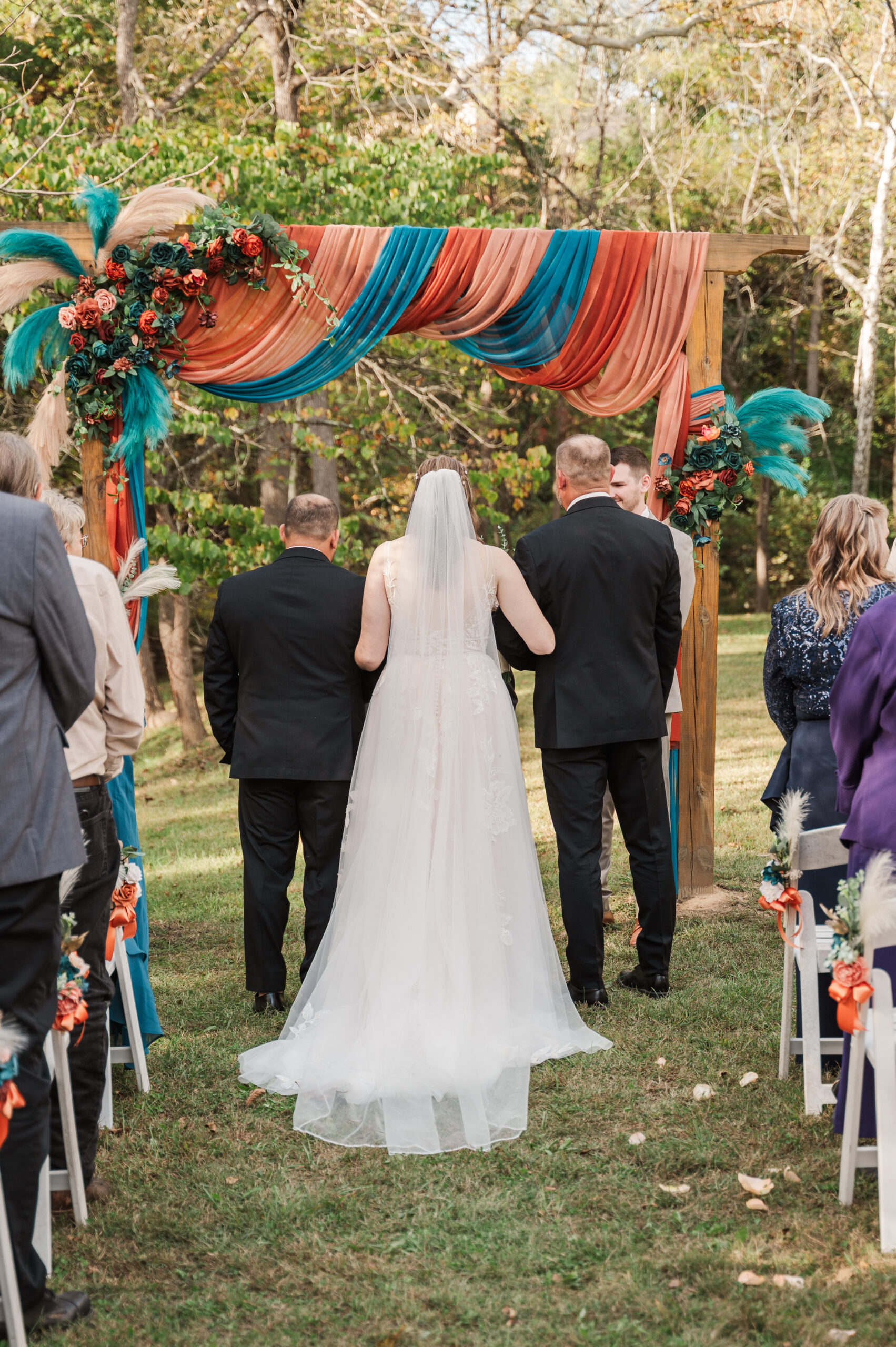 bride walking down the aisle