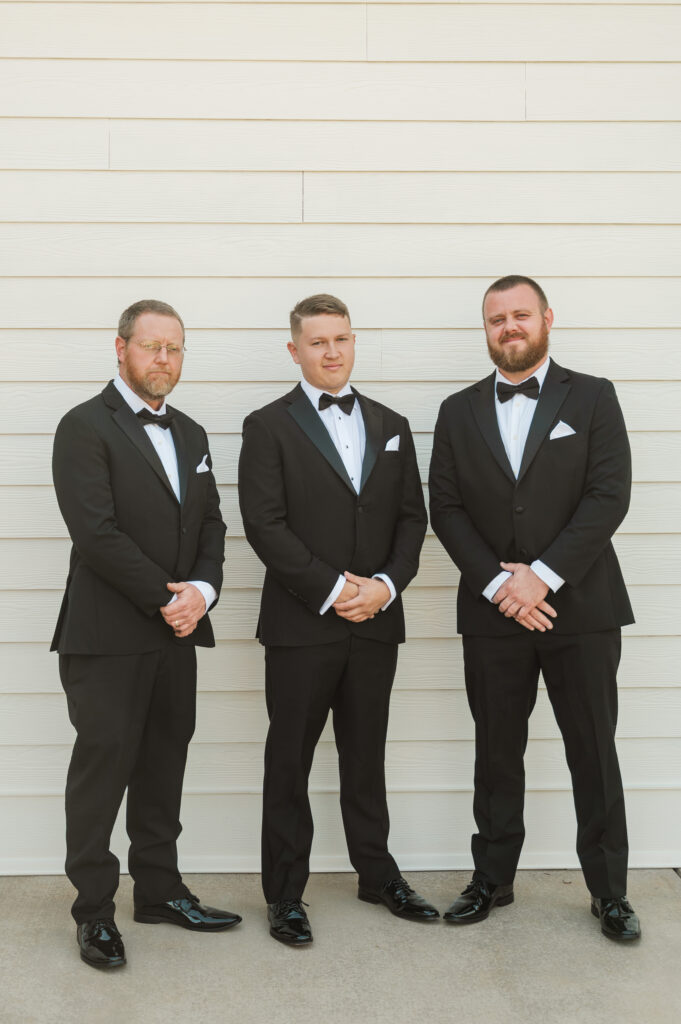 groom with groomsmen