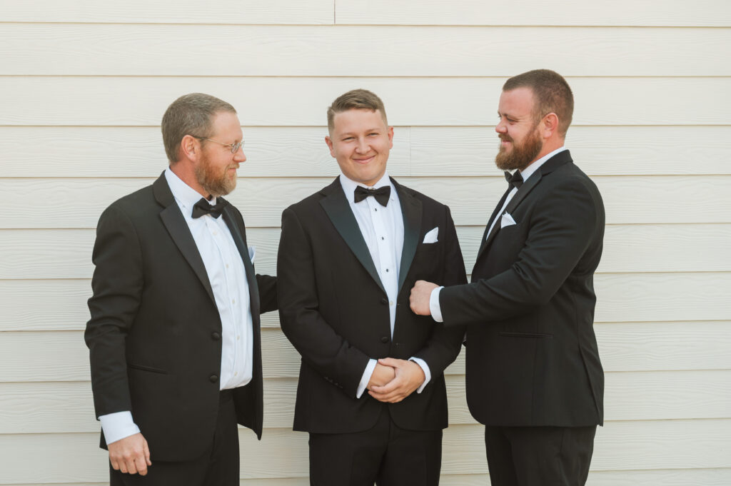 groom with groomsmen