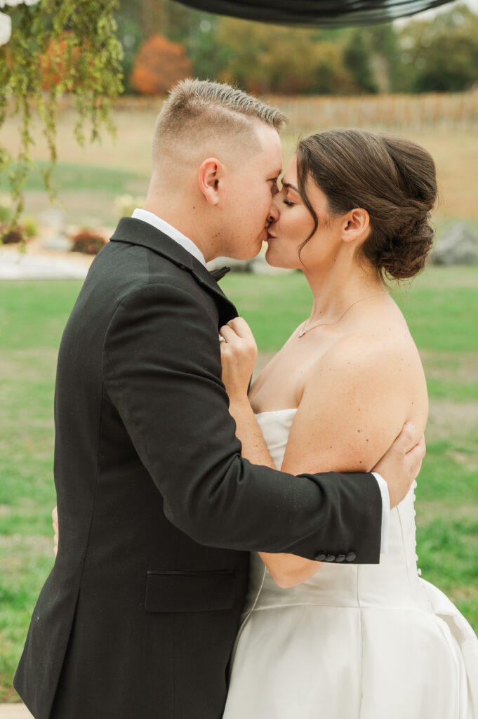 bride and groom portraits