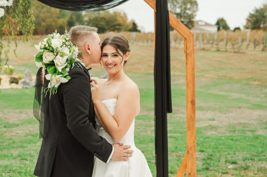 bride and groom portraits