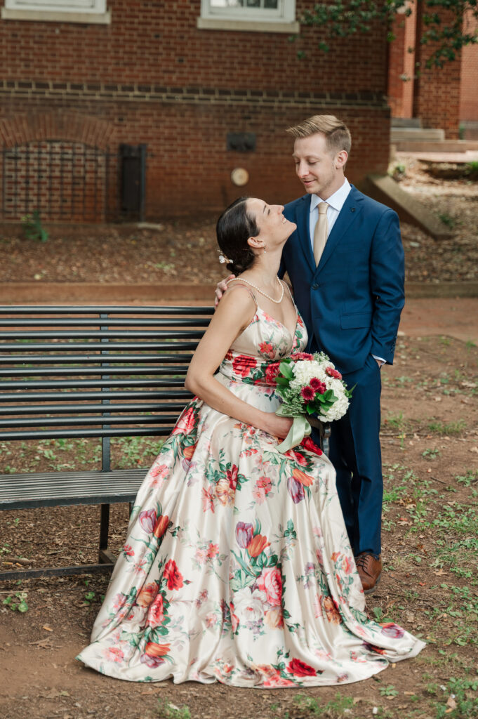 bride and groom portraits