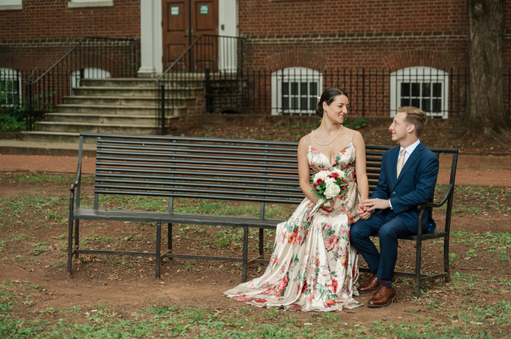 sarah-and-nicholas gazing at one another
