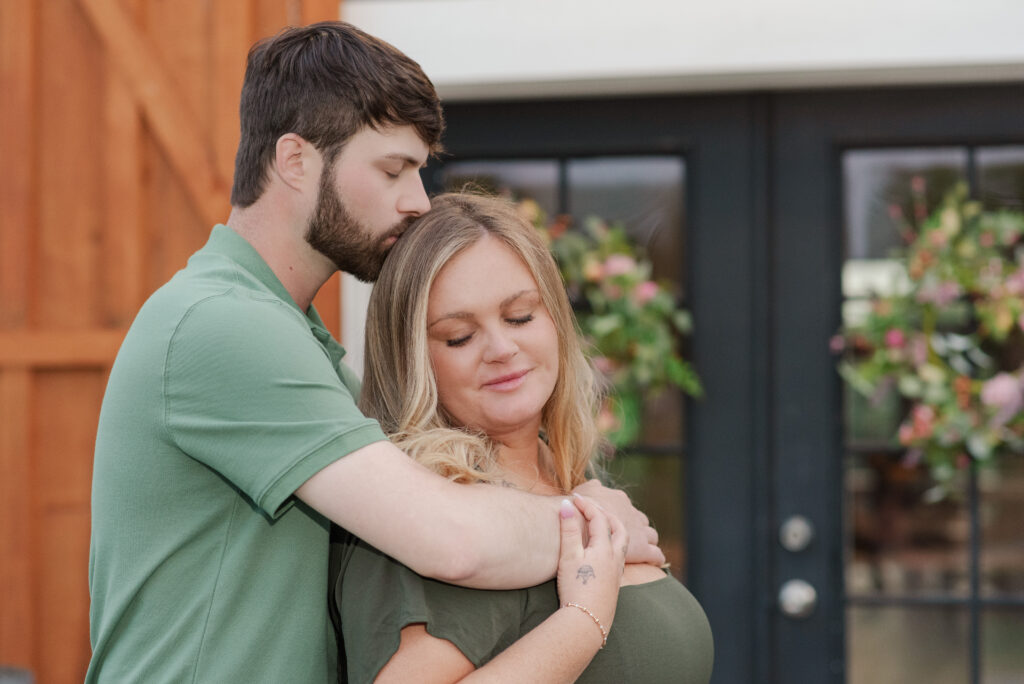 christian couple newly married photography session