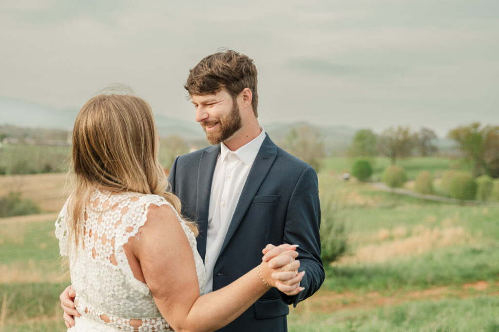 christian couple newly married photography session
