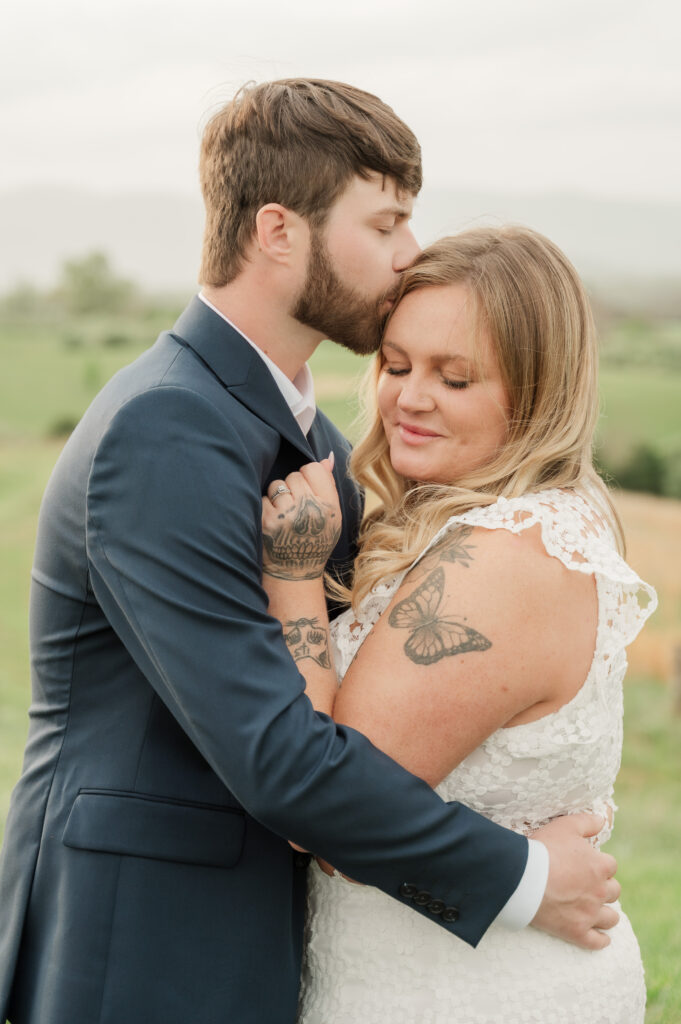 christian couple newly married photography session