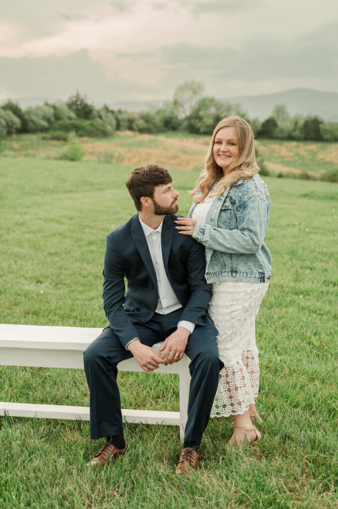christian couple newly married photography session