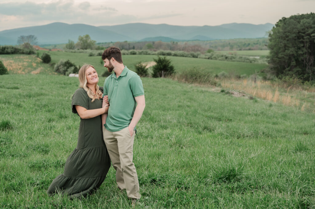christian couple newly married photography session