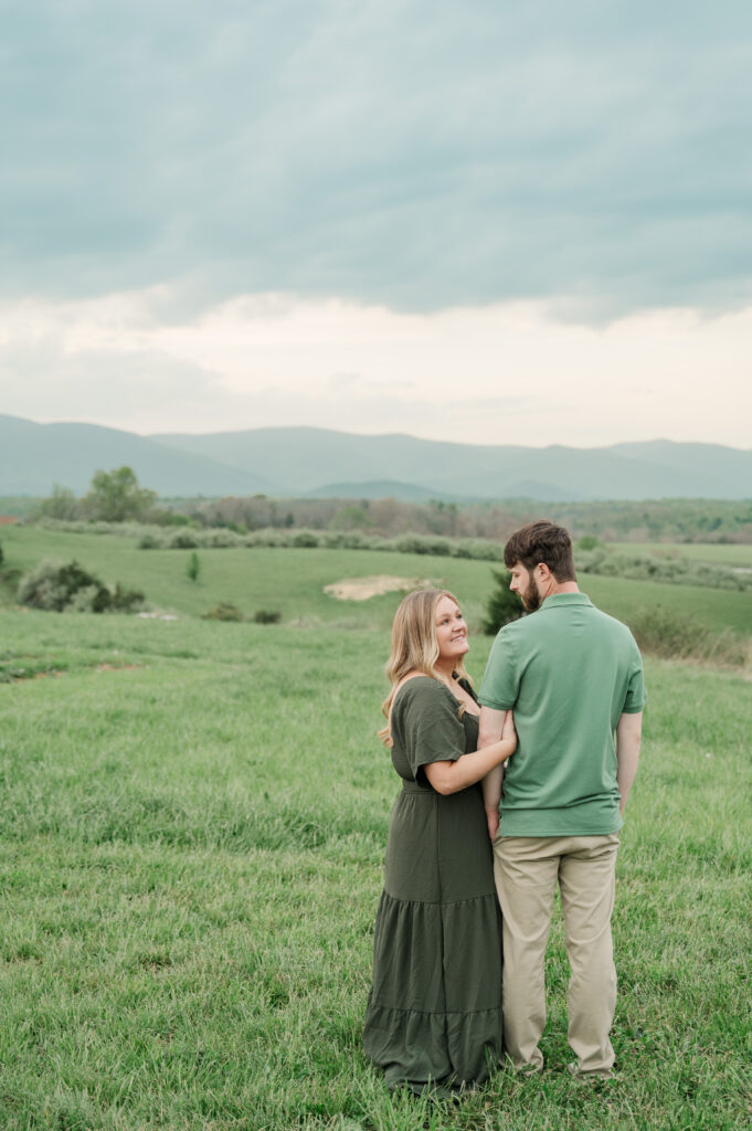 christian couple newly married photography session