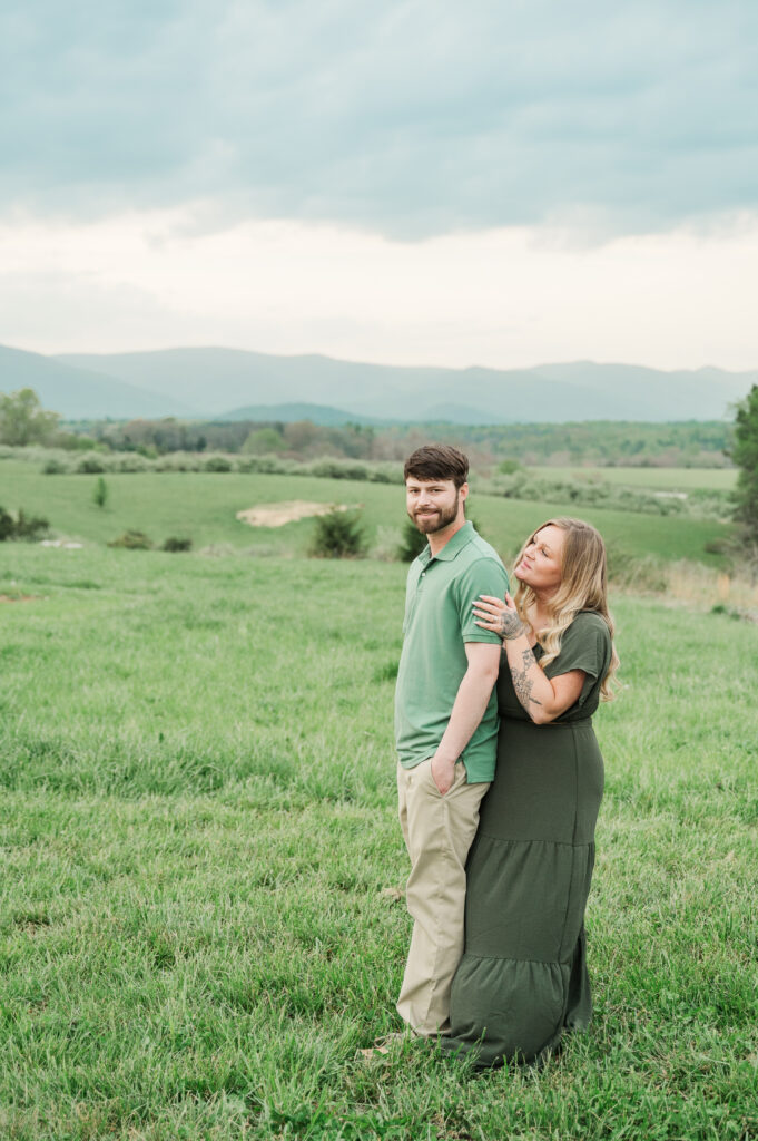 christian couple newly married photography session