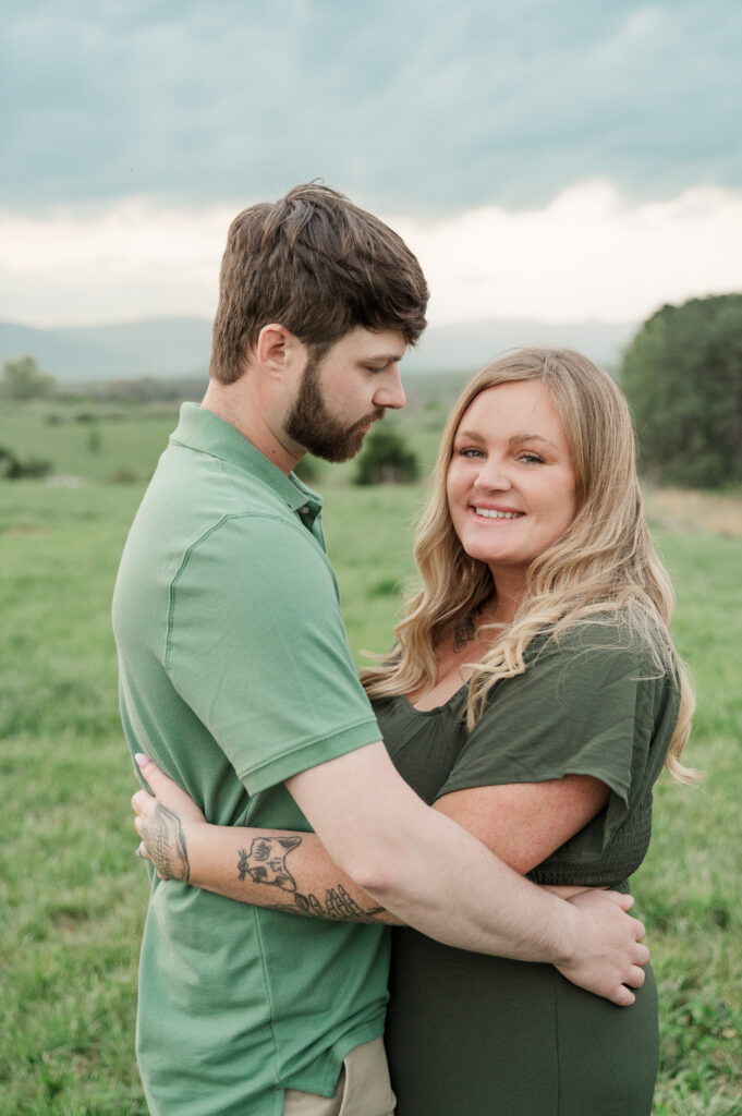 christian couple newly married photography session