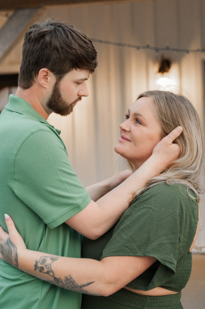 christian couple newly married photography session