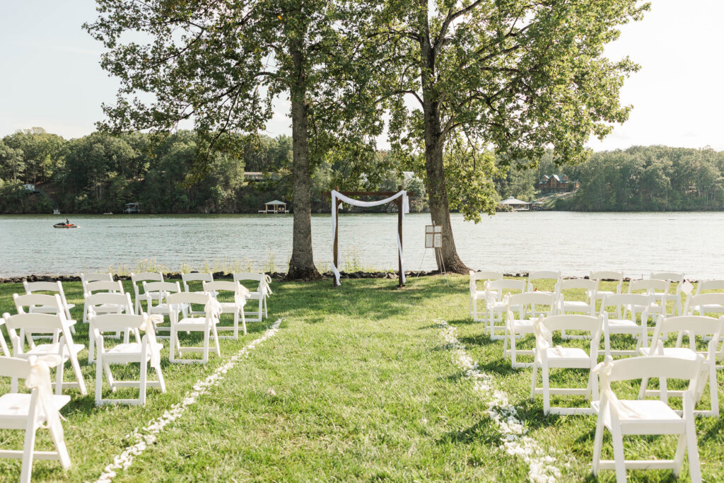 Ceremony site Seay Point Lake Anna