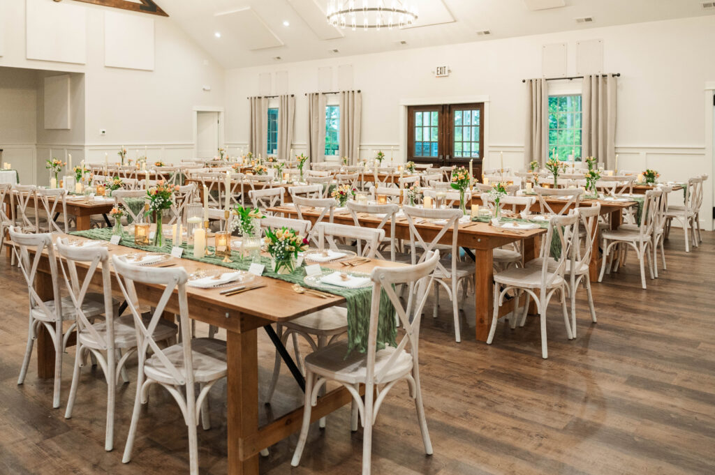 wedding reception details
