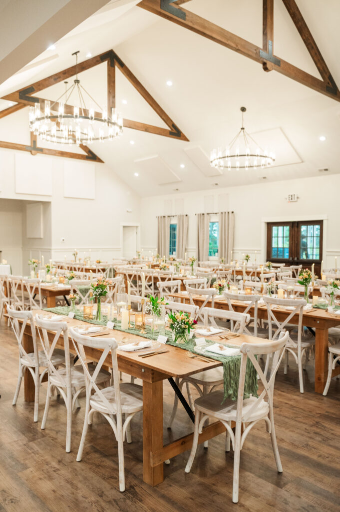 wedding reception details