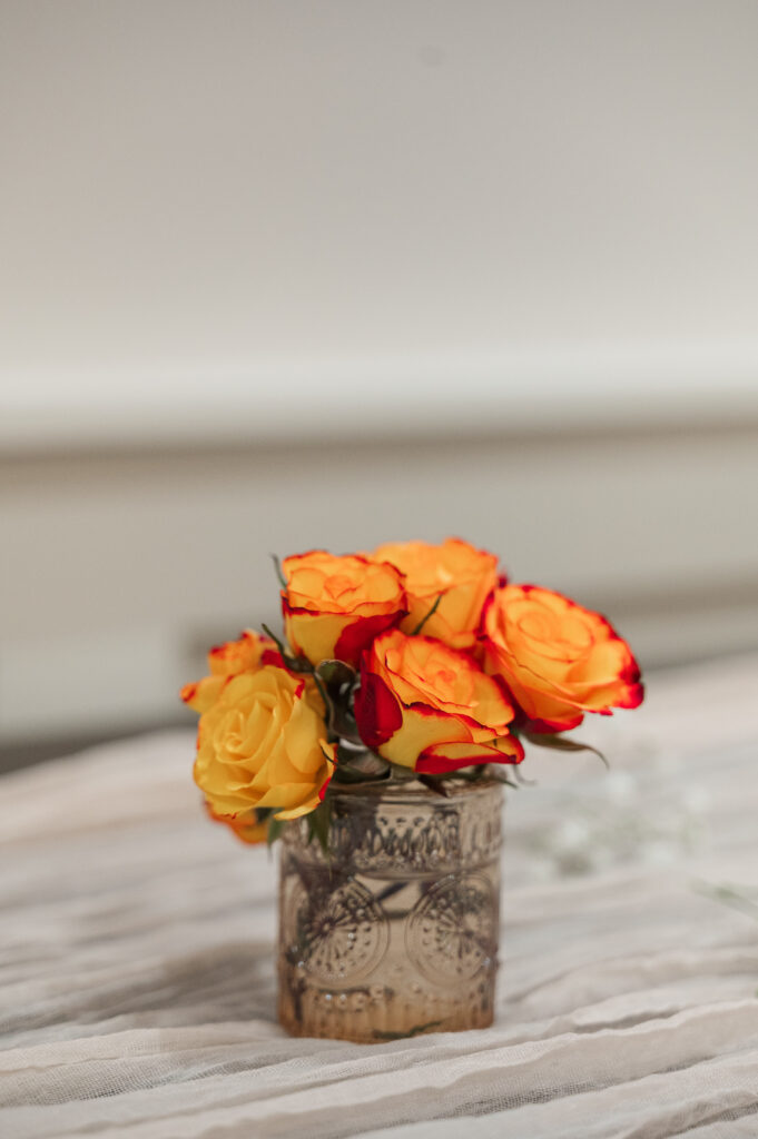 wedding reception details