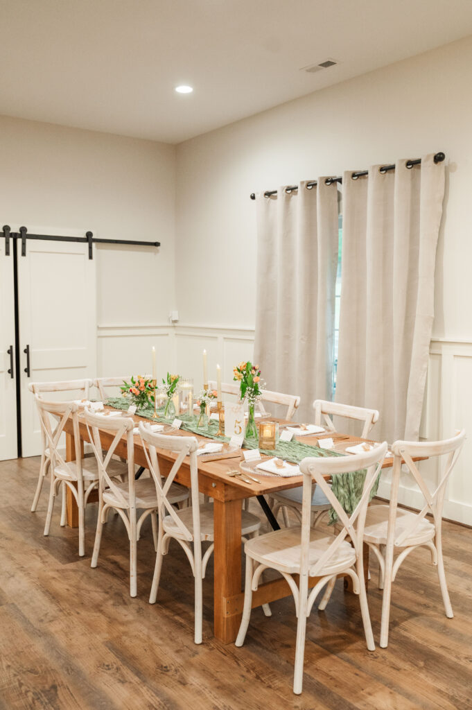 wedding reception details